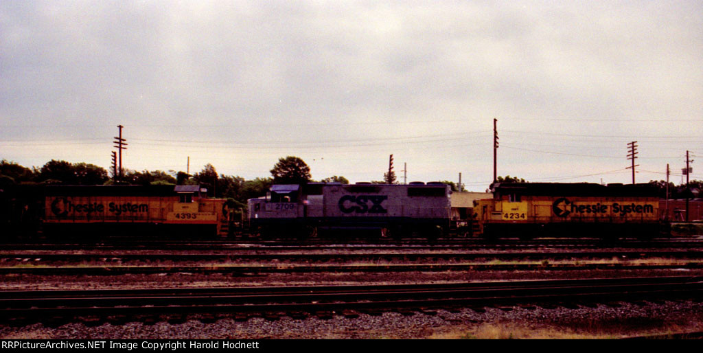 CSX 4393, 2709, & 4234